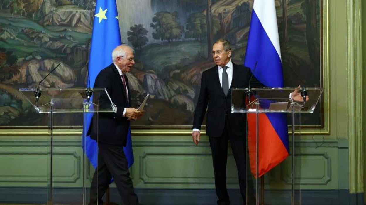 Borrell y Lavrov, la pasada semana