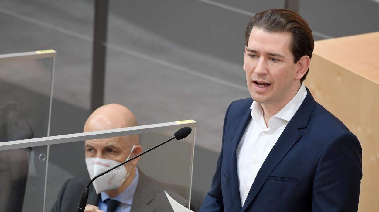 El canciller austriaco, Sebastian Kurz