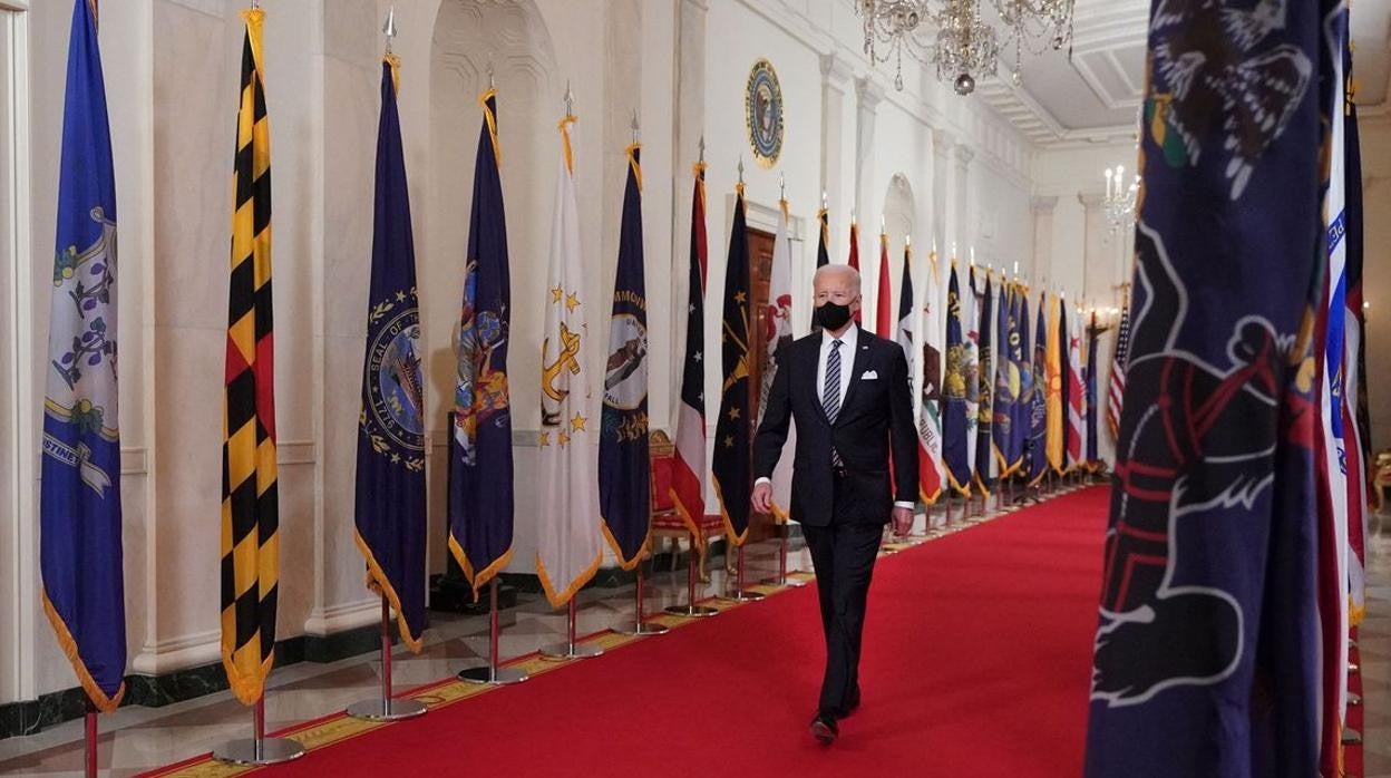 El presidente Joe Biden, en la Casa Blanca la semana pasada