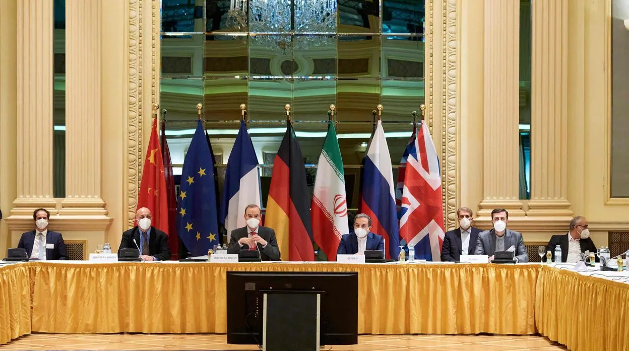 Reunión ayer en Viena para intentar recuperar el pacto nuclear con Irán, que abandonó Trump