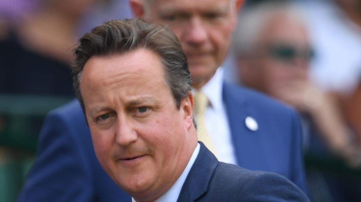 El exprimer ministro David Cameron