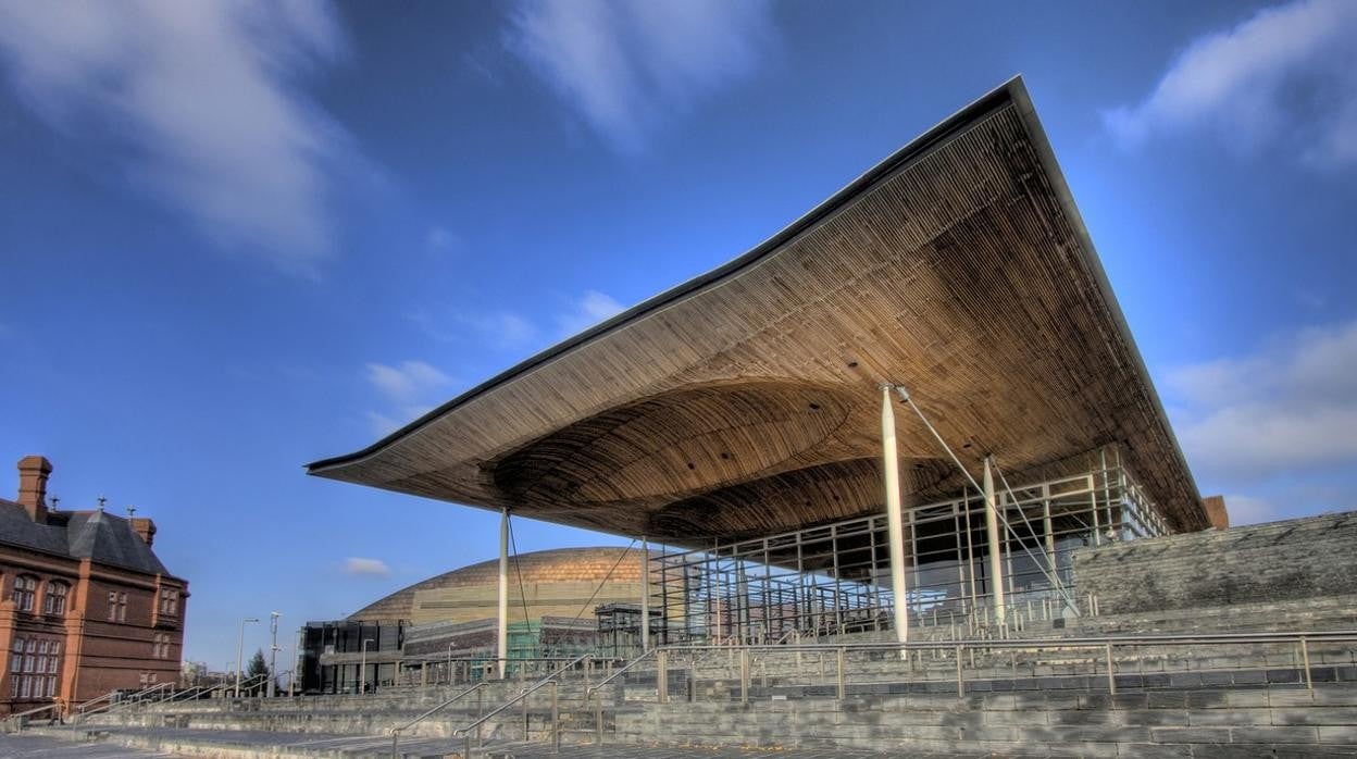 Sede de la Asamblea galesa en Cardiff