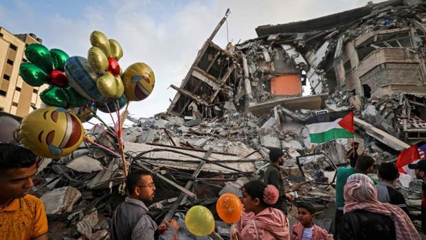 Israel y Hamás proclaman su 'victoria' tras once días de duros combates