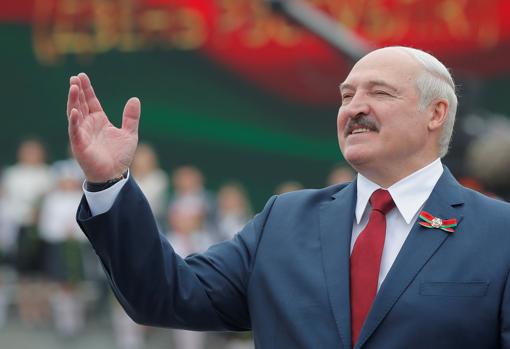 Alexander Lukashenko, en las celebraciones del Día de la Independencia de Bielorrusia el pasado 3 de julio en Minsk