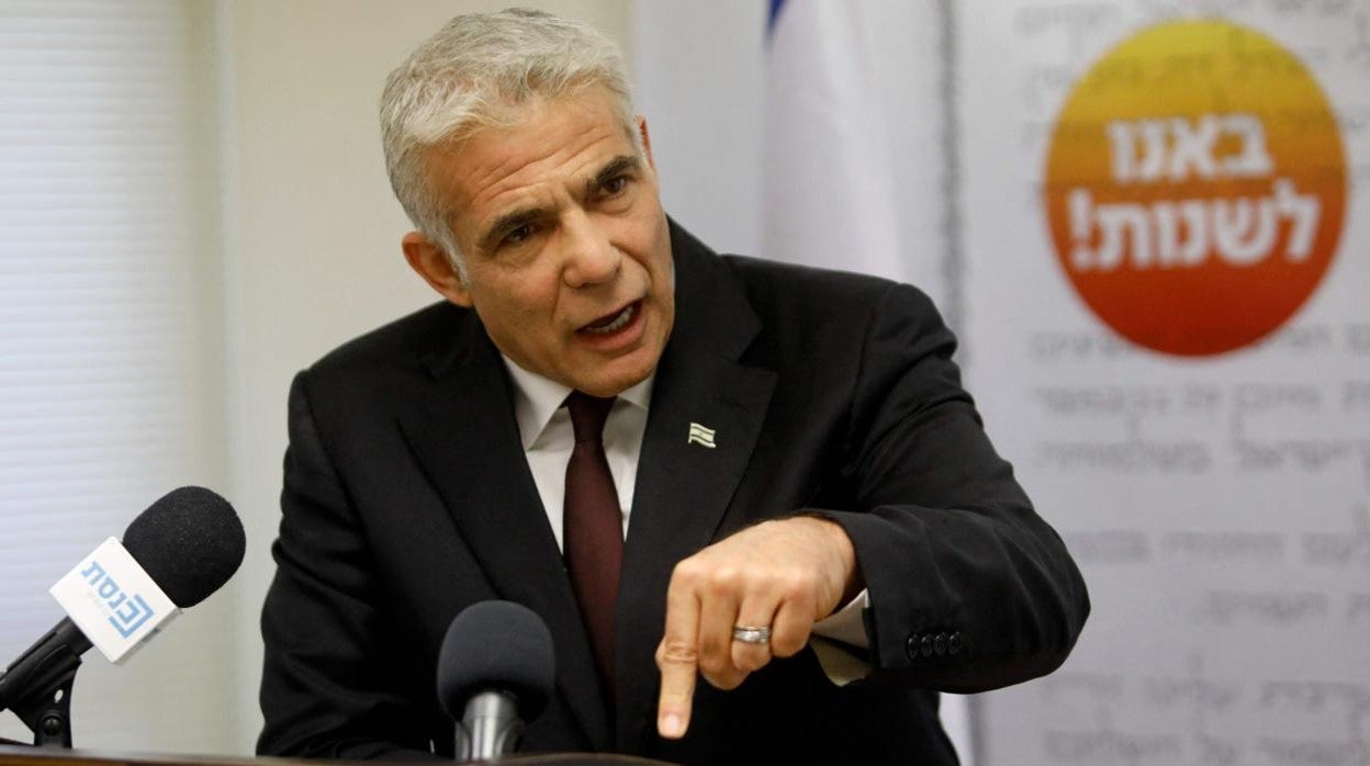 Yair Lapid, líder del partido de centro Yesh Atid