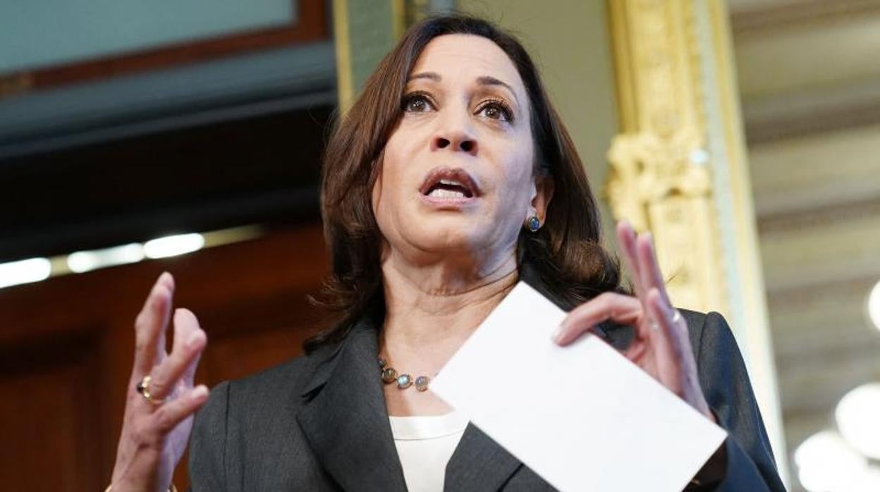 La vicepresidenta de EE.UU., Kamala Harris