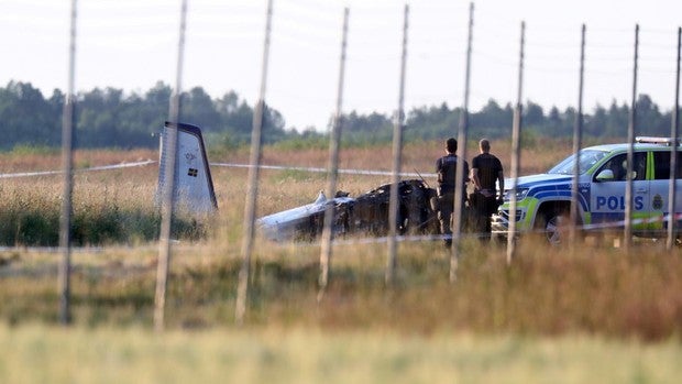 Nueve muertos tras estrellarse una avioneta en el sur de Suecia