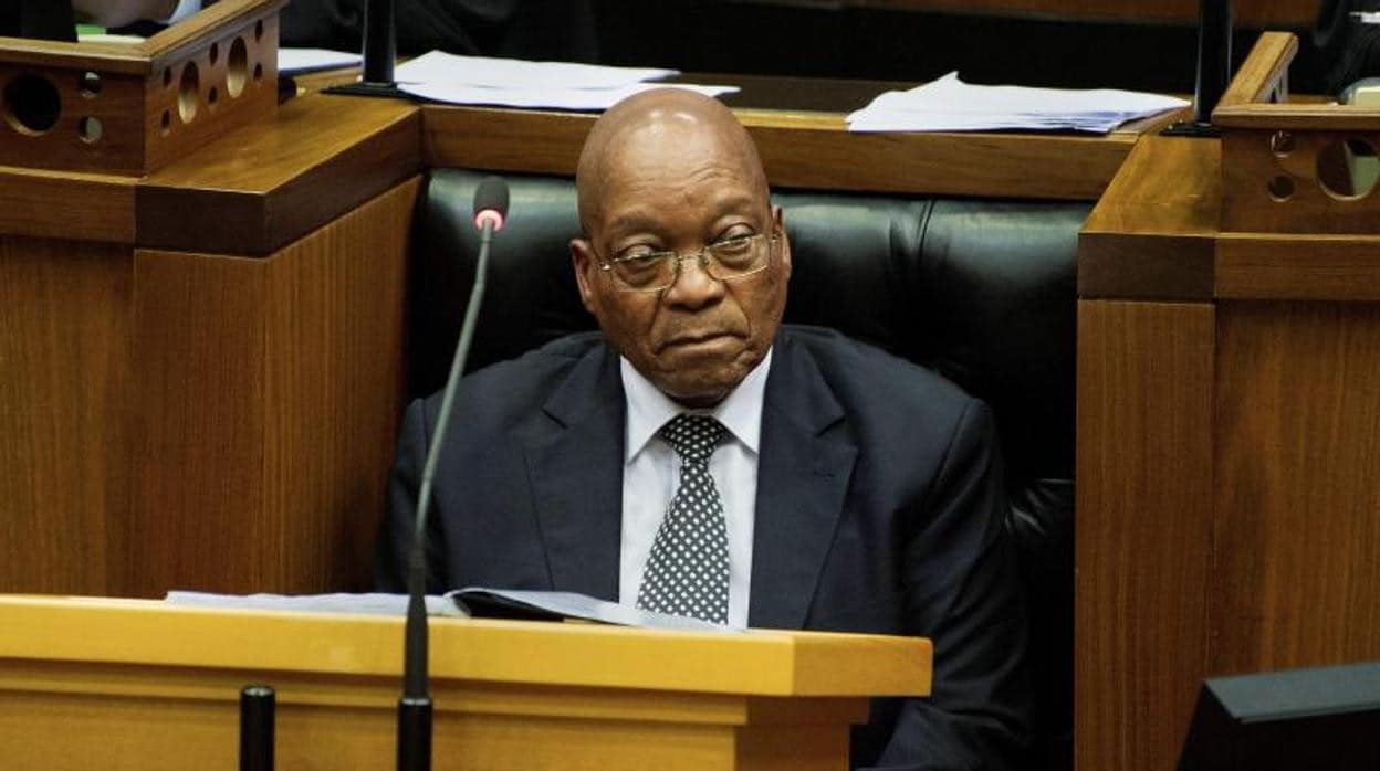 El expresidente de Sudáfrica Jacob Zuma, en una imagen de 2016