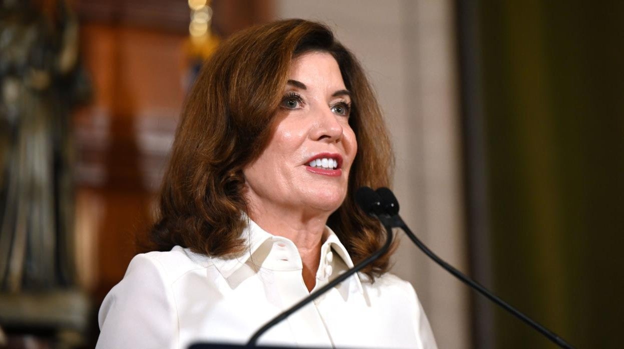 La nueva gobernadora de Nueva York, Kathy Hochul