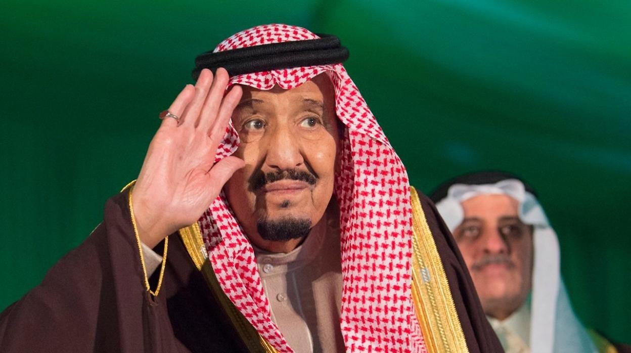 El rey de Arabia Saudí.,Salman bin Abdulaziz Al Saud