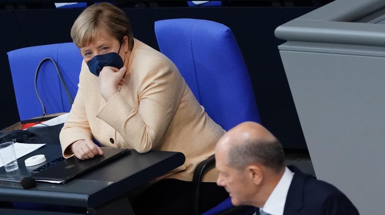 Merkel, en el pleno del debate sobre el estado de la nación en el Bundestag