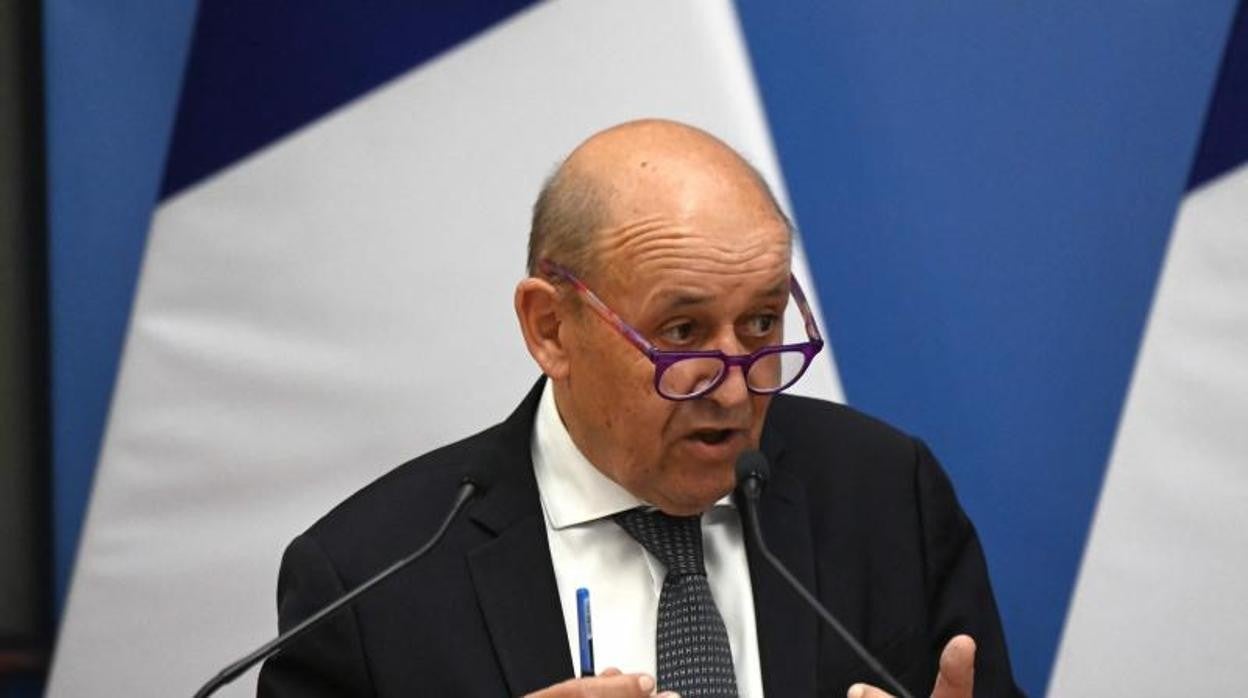 El ministro francés de Asuntos Exteriores y de Europa, Jean-Yves Le Drian