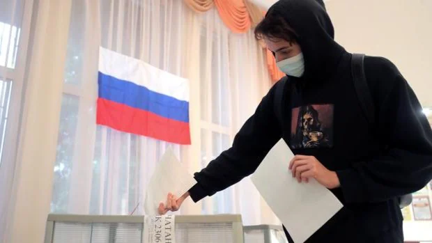 Victoria anunciada del partido de Putin en las legislativas rusas