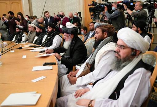 La delegación de los talibanes desplazada a Moscú para participar en las conversaciones