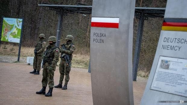 Policías polacos y alemanes patrullarán la frontera con Bielorrusia para frenar a los 'ilegales'