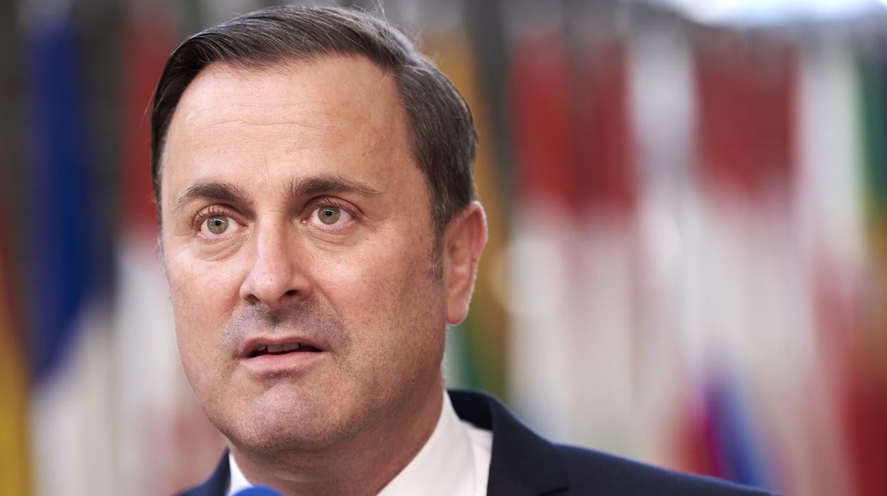 El primer ministro de Luxemburgo, Xavier Bettel, en Bruselas