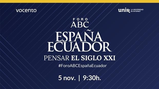 Lasso y Aznar debaten sobre los desafíos del siglo XXI en el Foro ABC España-Ecuador