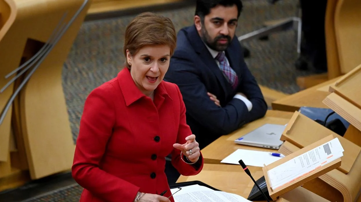 La primera ministra de Escocia, Nicola Sturgeon