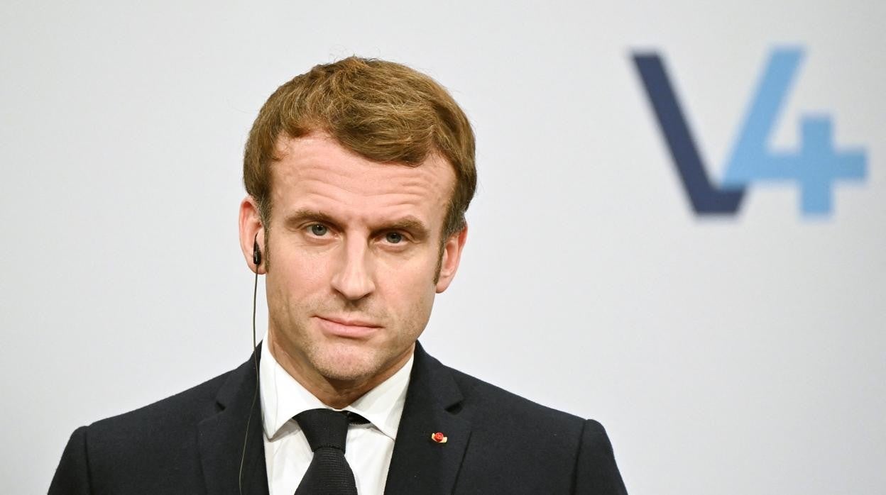 El presidente francés Emmanuel Macron