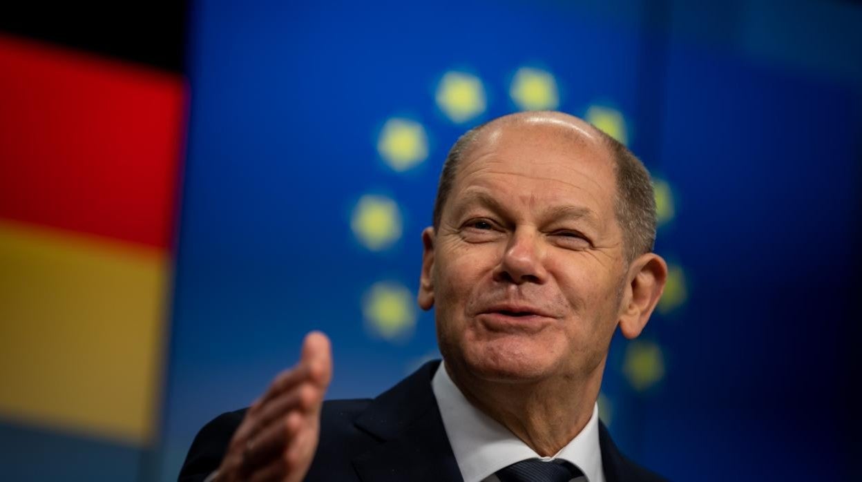 El canciller alemán Olaf Scholz