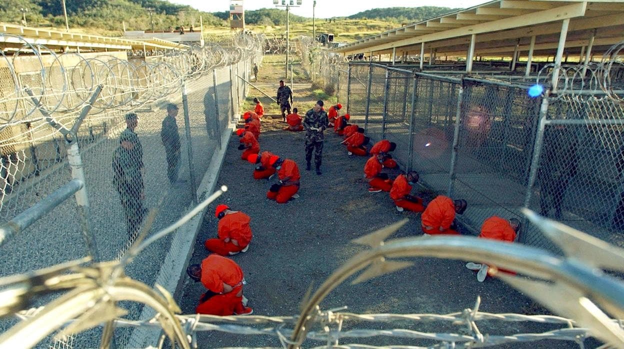 Detenidos en la base de Guantánamo
