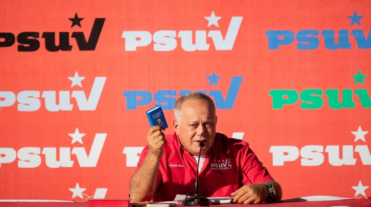 El líder chavista Diosdado Cabello lleva años acosando al diario 'El Nacional'