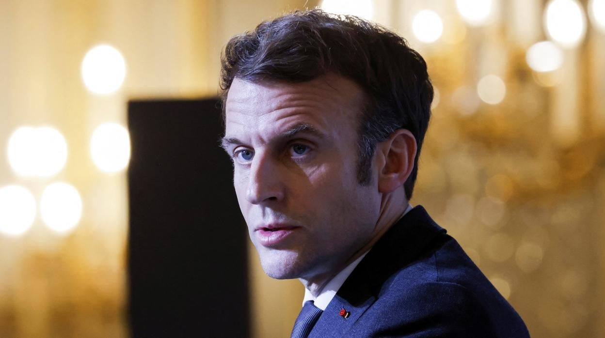 El presidente de Francia, Emmanuel Macron