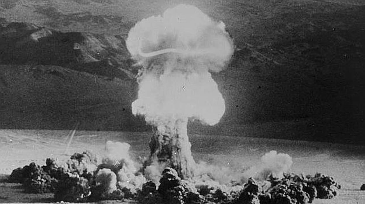 Una de las puebas nucleares realizadas por la URSS