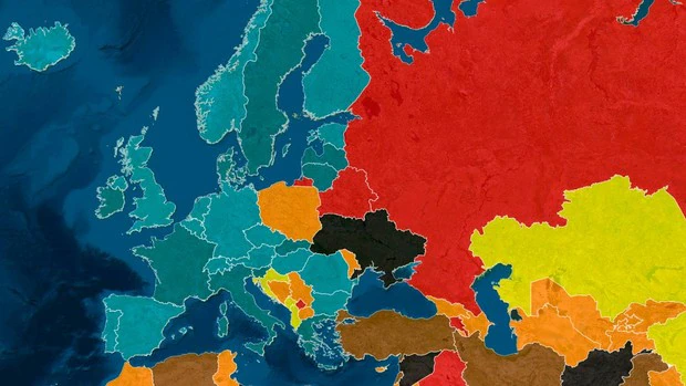 El mapa del aumento de la peligrosidad en Europa