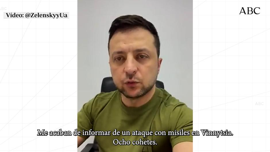 Zelensky denuncia la destrucción del aeropuerto de Vínnytsia y reclama el cierre de su espacio aéreo