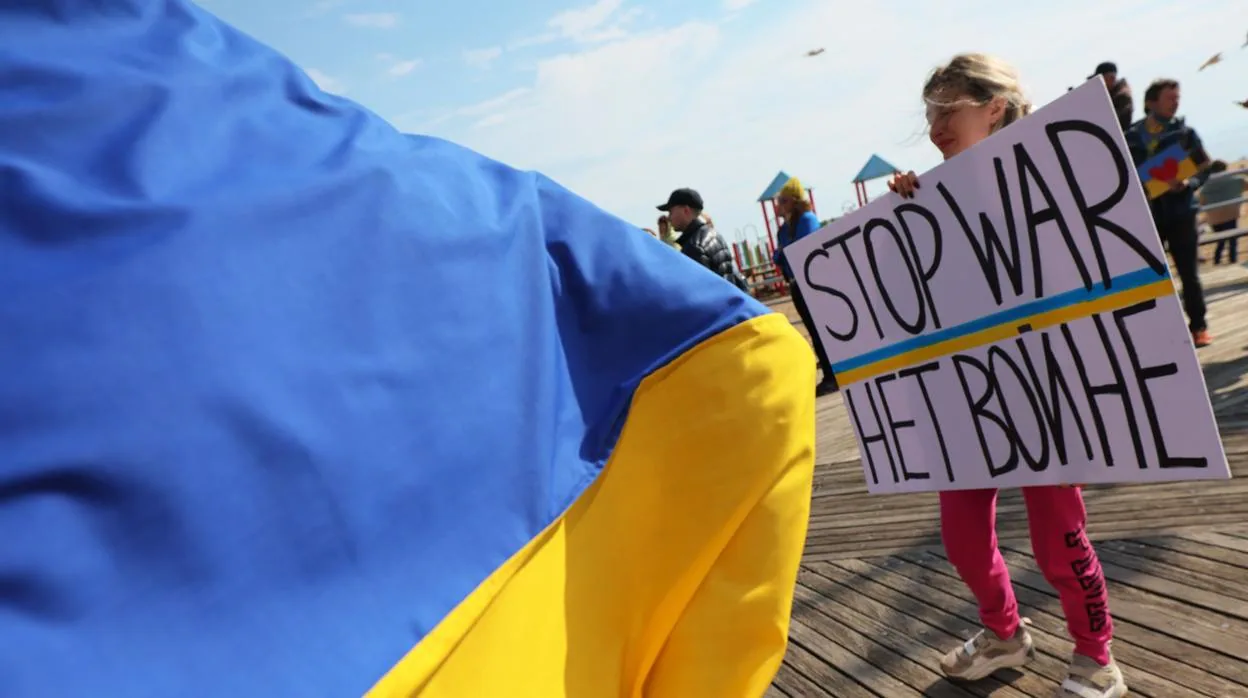 Protestas contra la guerra en Ucrania