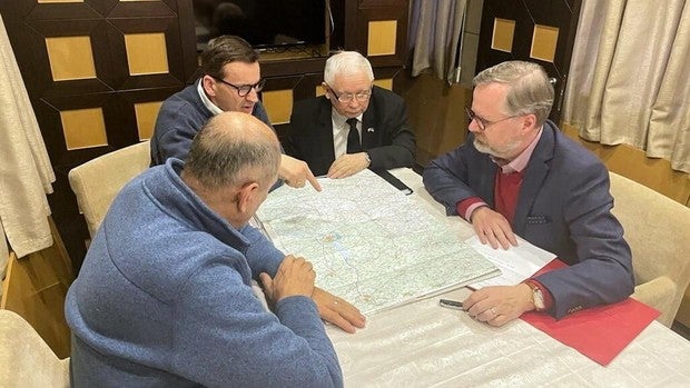 Los primeros ministros de Polonia, República Checa y Eslovenia llegan a Kiev para verse con Zelenski