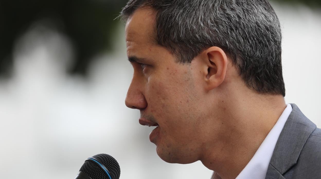 El presidente interino de Venezuela, Juan Guaidó