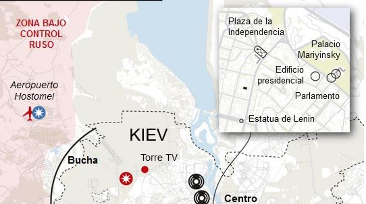 La guerra de Ucrania, sobre el mapa: Kiev recupera terreno de manos rusas