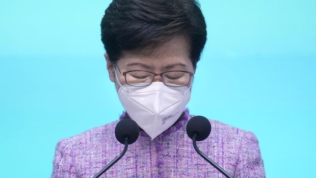 Carrie Lam anuncia que no se presentará a la reelección en Hong Kong