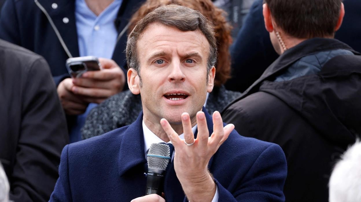 El presidente de Francia, Emmanuel Macron