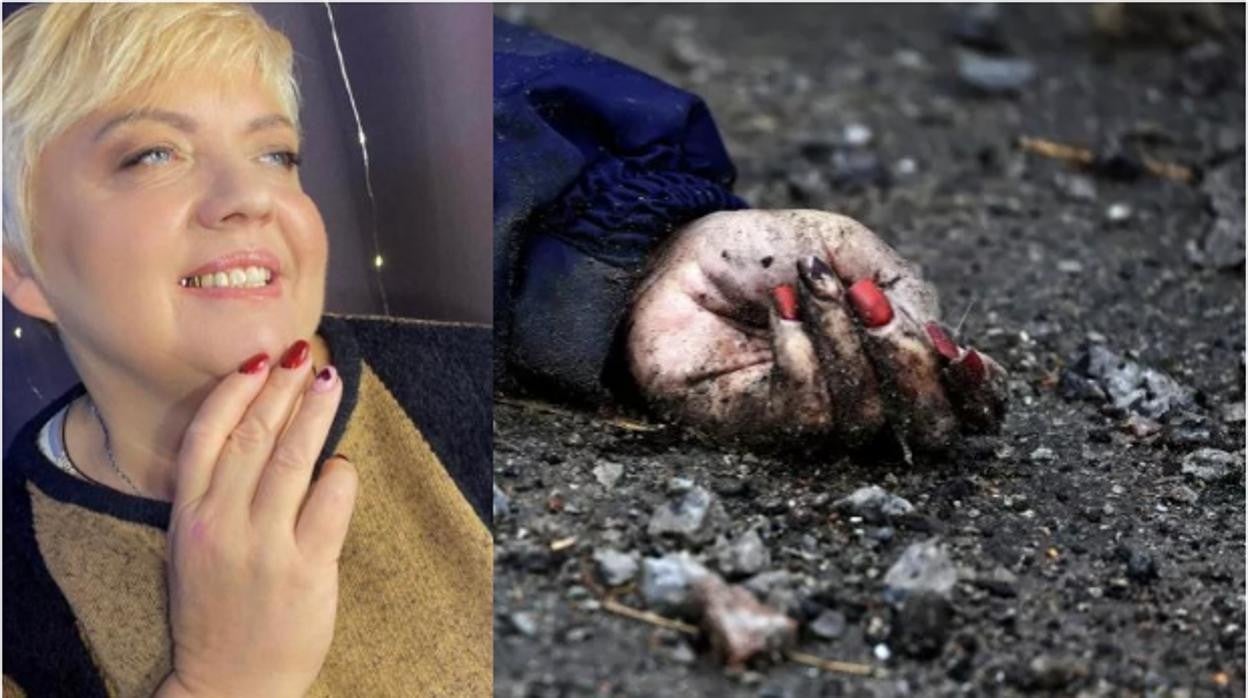 La foto que ya es símbolo de la masacre de Bucha: «Esa mano es de Iryna, una mujer que amaba la vida»