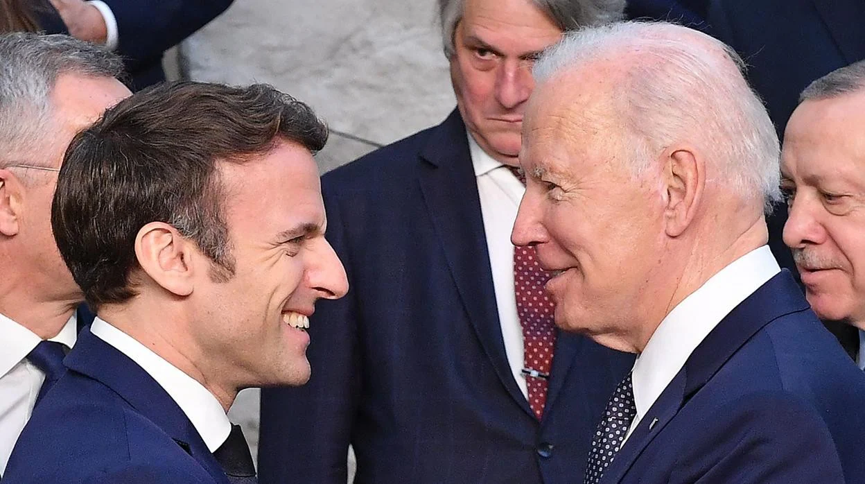 Macron y Biden