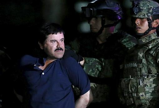 El Chapo Guzmán, detenido en México