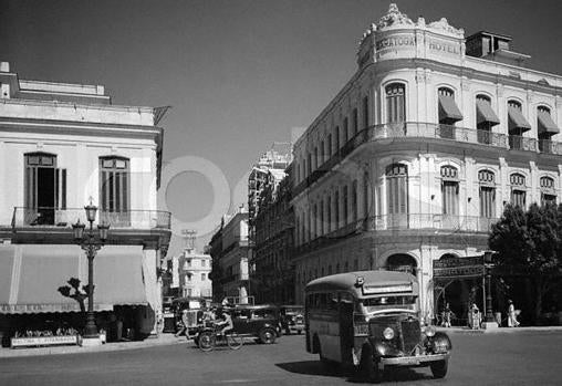 El hotel Saratoga en los años 30 del siglo pasado