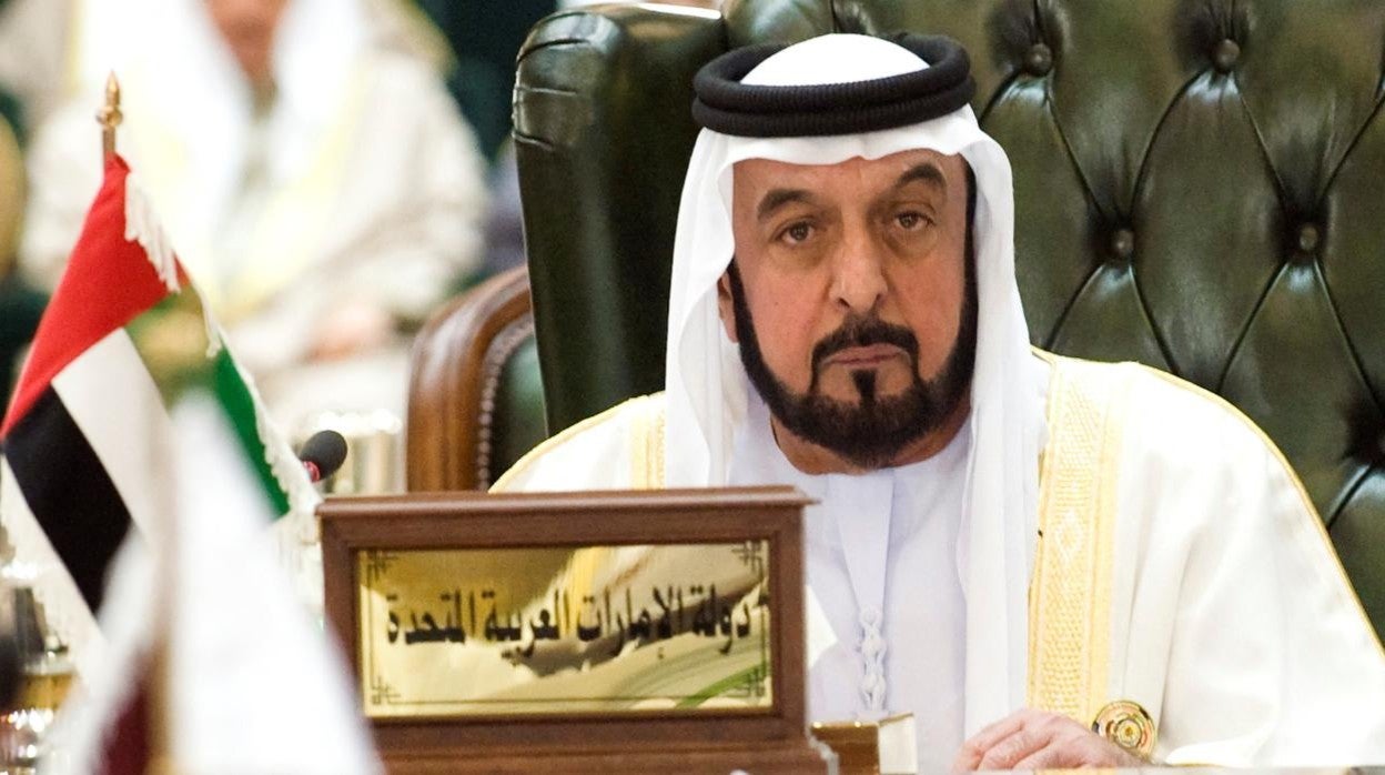 El presidente de los Emiratos Árabes Unidos, el jeque Khalifa Bin Zayed Al Nahyan