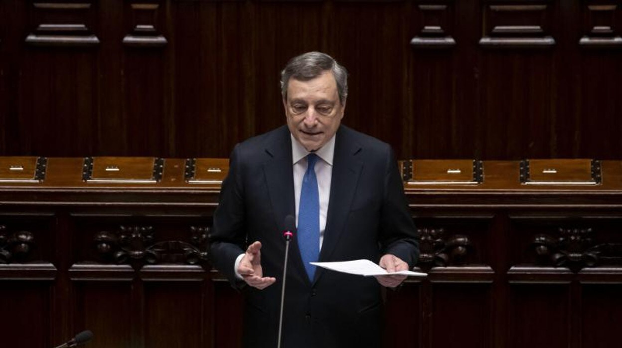 El primer ministro de Italia, Mario Draghi