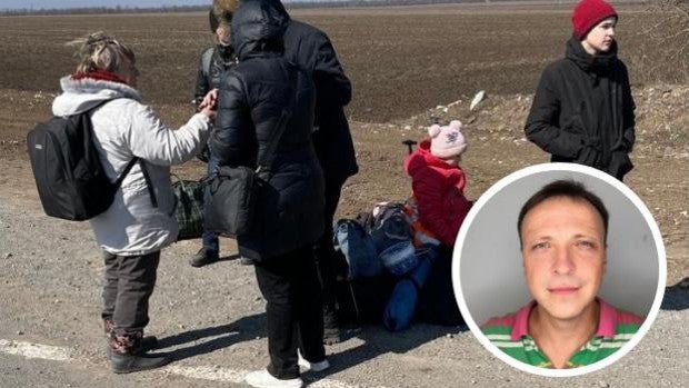Oleksiy Symonov, el Moisés de Mariúpol que salvó a 117 personas de la ciudad asediada