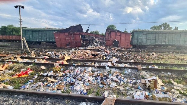 Un misil ruso alcanza el tren de la ONG del cocinero español José Andrés en Ucrania