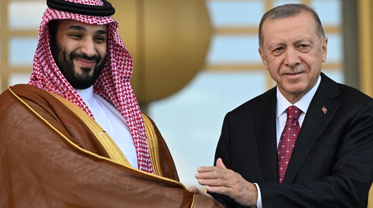 Mohamed bin Salman y Erdogan se han reunido este miércoles en Turquía