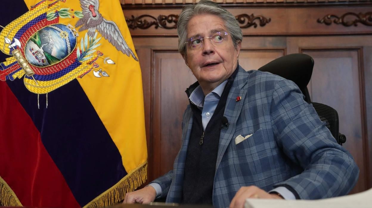 El presidente de Ecuardor, Guillermo Lasso