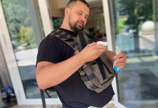 En Poltava, la residencia del oligarca dueño del zoo de Jarkov, reina la calma