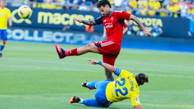 Cádiz - Osasuna, resumen, resultado y gol (0-1)