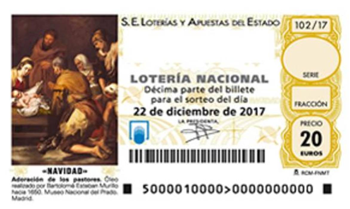 Murillo repite suerte en la Lotería de Navidad