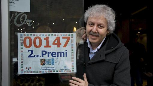 Xavier Gabriel, propietario de la administración, en una imagen de 2011